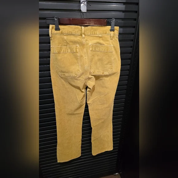 J Crew Mustard Cords Size 26 - Picture 2 of 4
